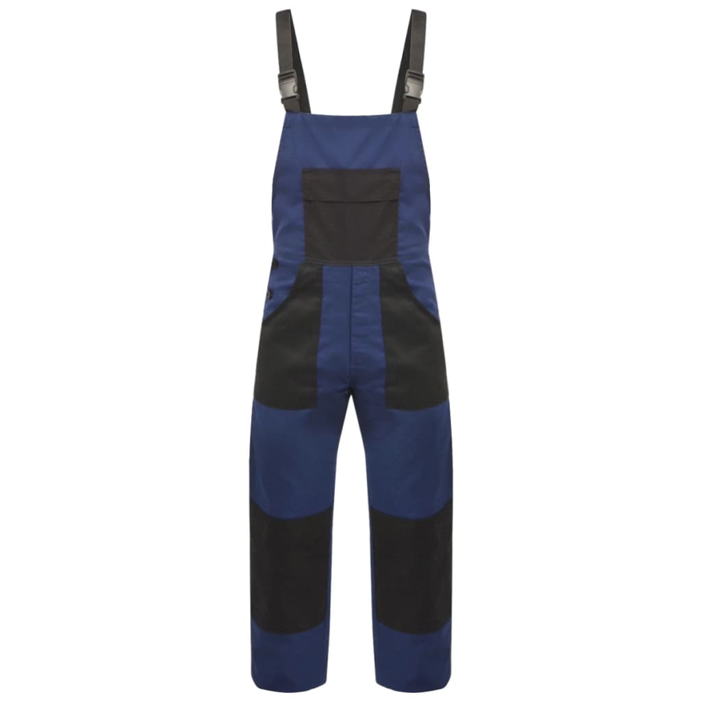 VidaXL Mannen tuinbroek maat XL blauw