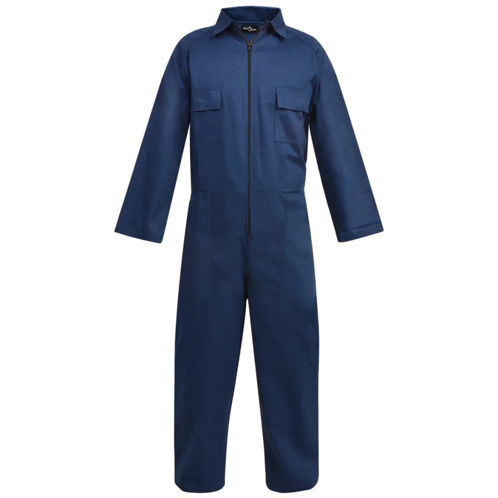 VidaXL Mannen overall maat M blauw