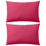 Vidaxl buitenkussens 60x40 cm roze 2 st