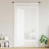 Vidaxl draadgordijnen 2 st 100x250 cm wit