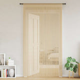 Vidaxl draadgordijnen 140x250 cm beige 2 st