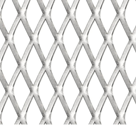 Vidaxl draadhek 50x50 cm 30x17x2,5 mm roestvrij staal