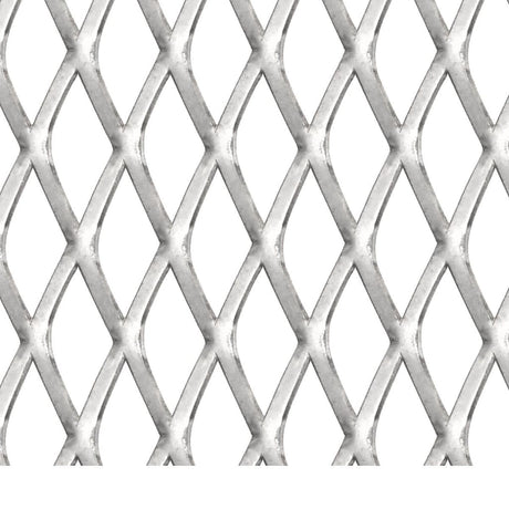 Vidaxl draadhek 100x85 cm 30x17x2,5 mm roestvrij staal