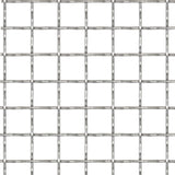 Vidaxl draadhek geweven gaas 50x50 cm 31x31x3 mm roestvrij staal