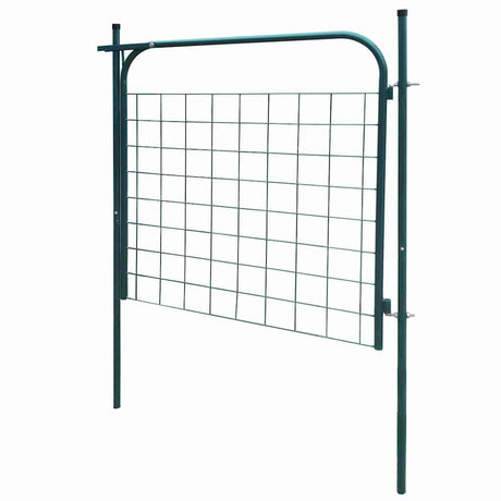 Vidaxl tuinhekpoort 100x100 cm groen