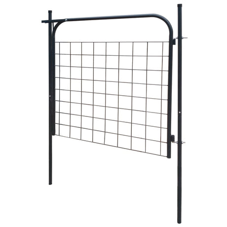 Vidaxl tuinpoort 100x100 cm antraciet