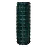 Vidaxl euro hek 25x1,7 m staal groen