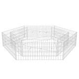 Vidaxl gabion plantenbak verhoogd zeshoekig 200x173x40 cm