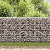 Vidaxl gabion mand 200x30x100 cm gegalvaniseerd staal