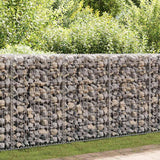 Vidaxl gabion mand 200x30x100 cm gegalvaniseerd staal