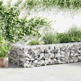 Vidaxl gabion mand 100x50x50 cm gegalvaniseerd staal