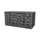 Vidaxl gabion mand 100x50x50 cm gegalvaniseerd staal