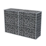 Vidaxl gabion mand 150x50x100 cm gegalvaniseerd staal