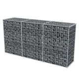 Vidaxl gabion mand 200x50x100 cm gegalvaniseerd staal