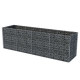 VidaXL Gabion plantenbak verhoogd 360x90x100 cm staal