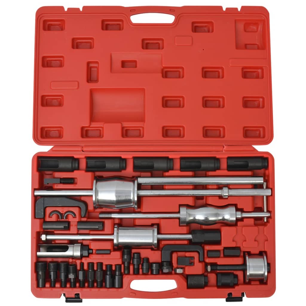 Vidaxl diesel injector trekker set staal