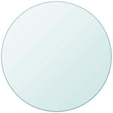 Vidaxl tafelblad rond 500 mm gehard glas