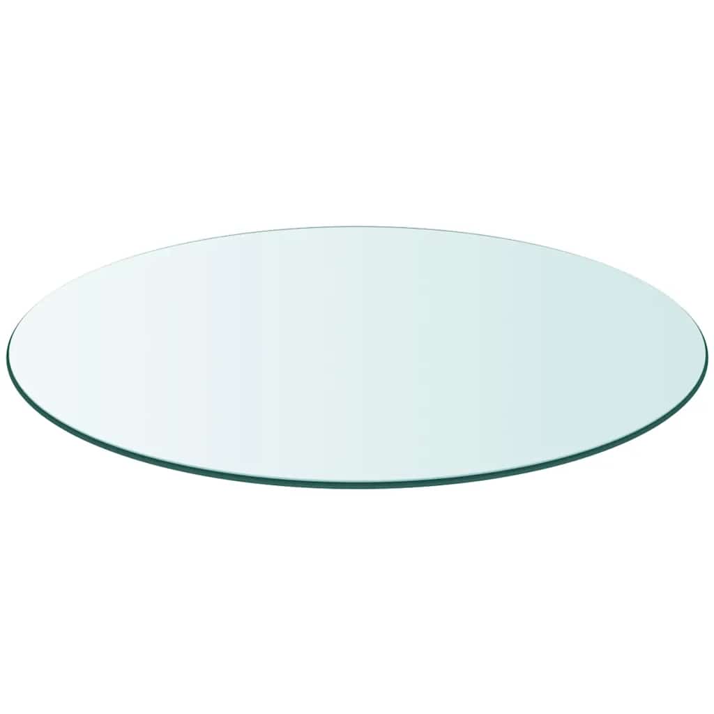 Vidaxl tafelblad rond 500 mm gehard glas