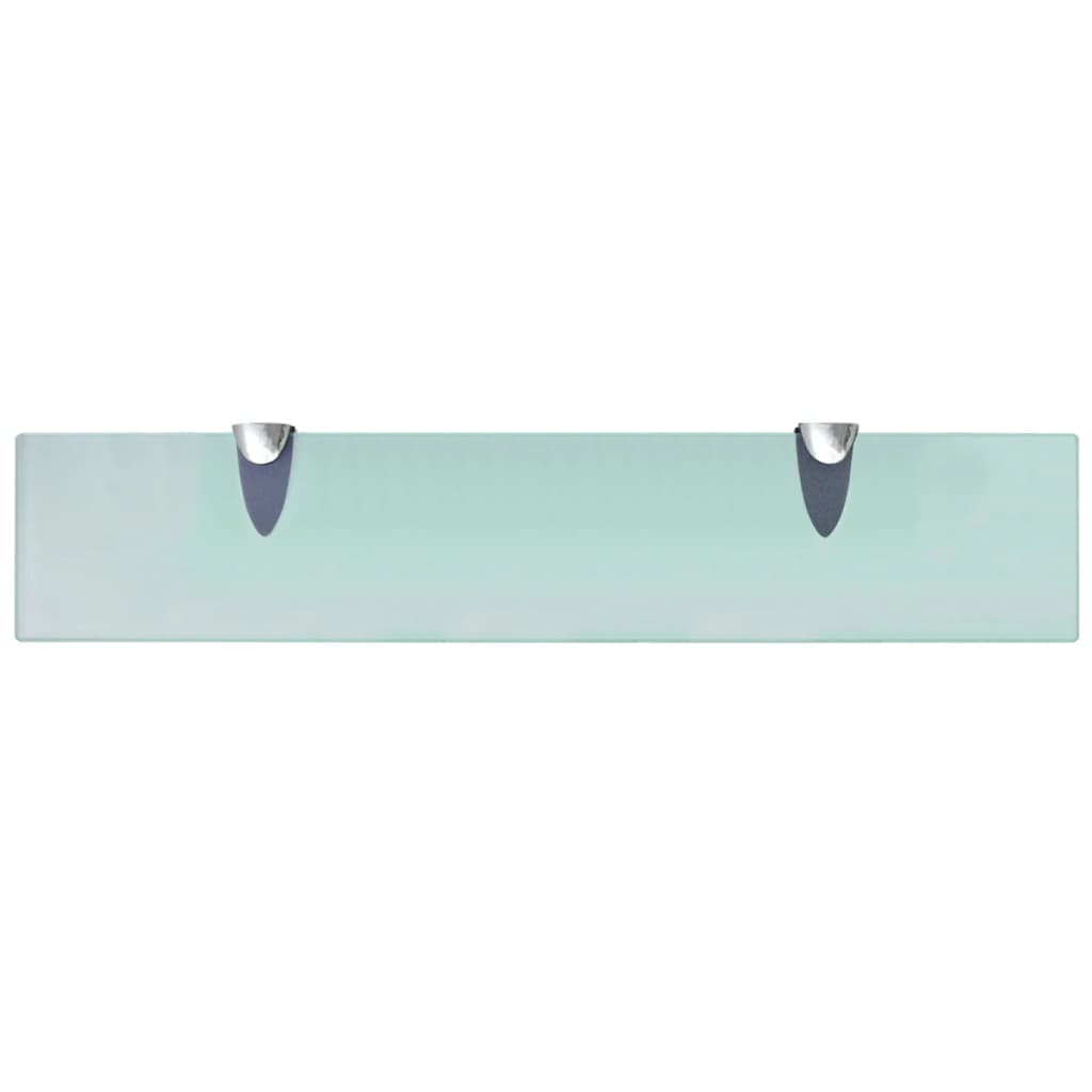 Vidaxl zwevend schap 50x10 cm 8 mm glas