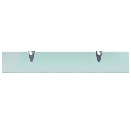 Vidaxl zwevend schap 60x10 cm 8 mm glas