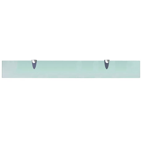 Vidaxl zwevend schap 80x10 cm 8 mm glas