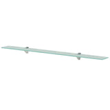 Vidaxl zwevend schap 100x10 cm 8 mm glas