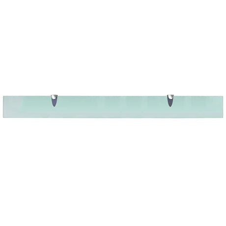 Vidaxl zwevend schap 100x10 cm 8 mm glas