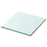 Vidaxl wandschap transparant 20x20 cm glas