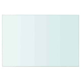 Vidaxl wandschap transparant 30x20 cm glas