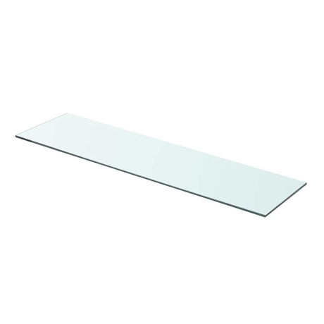 Vidaxl wandschap transparant 80x20 cm glas