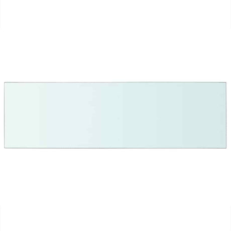 Vidaxl wandschap transparant 80x25 cm glas