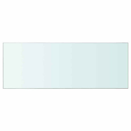 Vidaxl wandschap transparant 80x30 cm glas