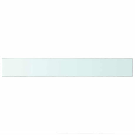 Vidaxl wandschap transparant 90x12 cm glas