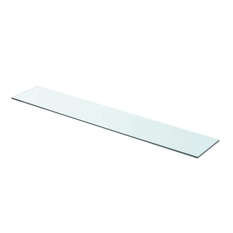 Vidaxl wandschap transparant 90x15 cm glas
