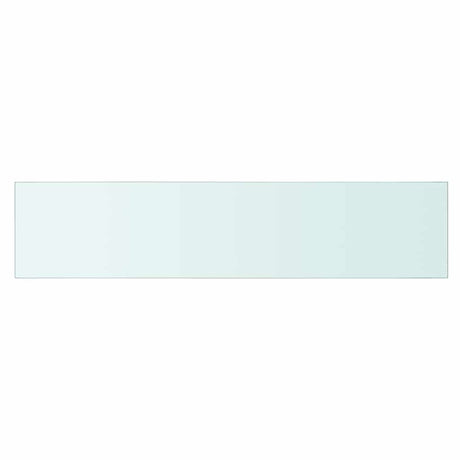 Vidaxl wandschap transparant 90x20 cm glas