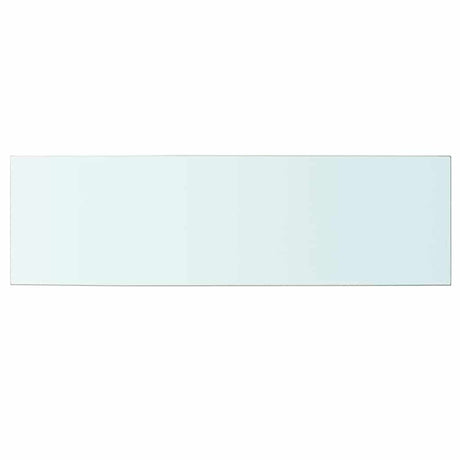 Vidaxl wandschap transparant 100x30 cm glas
