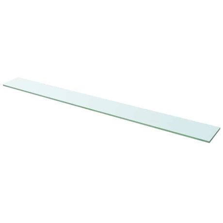 Vidaxl wandschap transparant 110x12 cm glas
