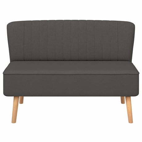Vidaxl bank 117x55,5x77 cm stof donkergrijs