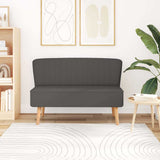 Vidaxl bank 117x55,5x77 cm stof donkergrijs