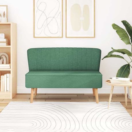 Vidaxl bank 117x55,5x77 cm stof groen