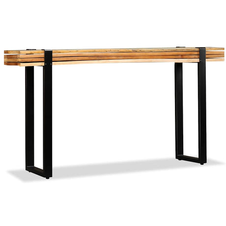 Vidaxl wandtafel verstelbaar massief gerecycled hout