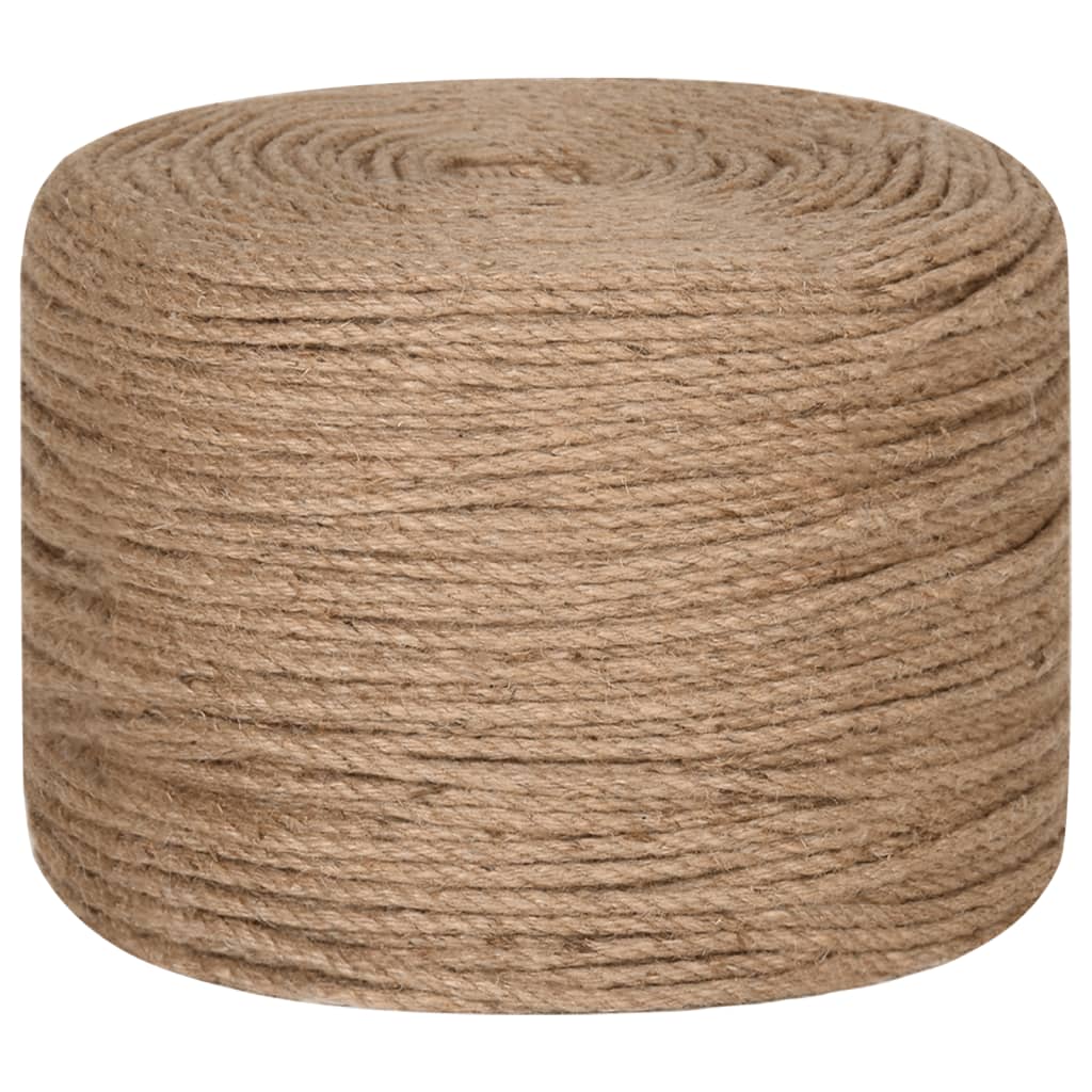 Vidaxl touw 100% jute 6 mm 500 m