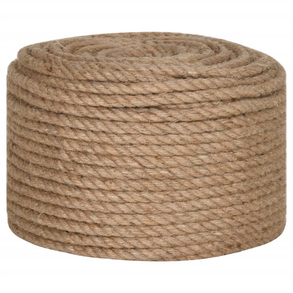 Vidaxl touw 100% jute 10 mm 100 m