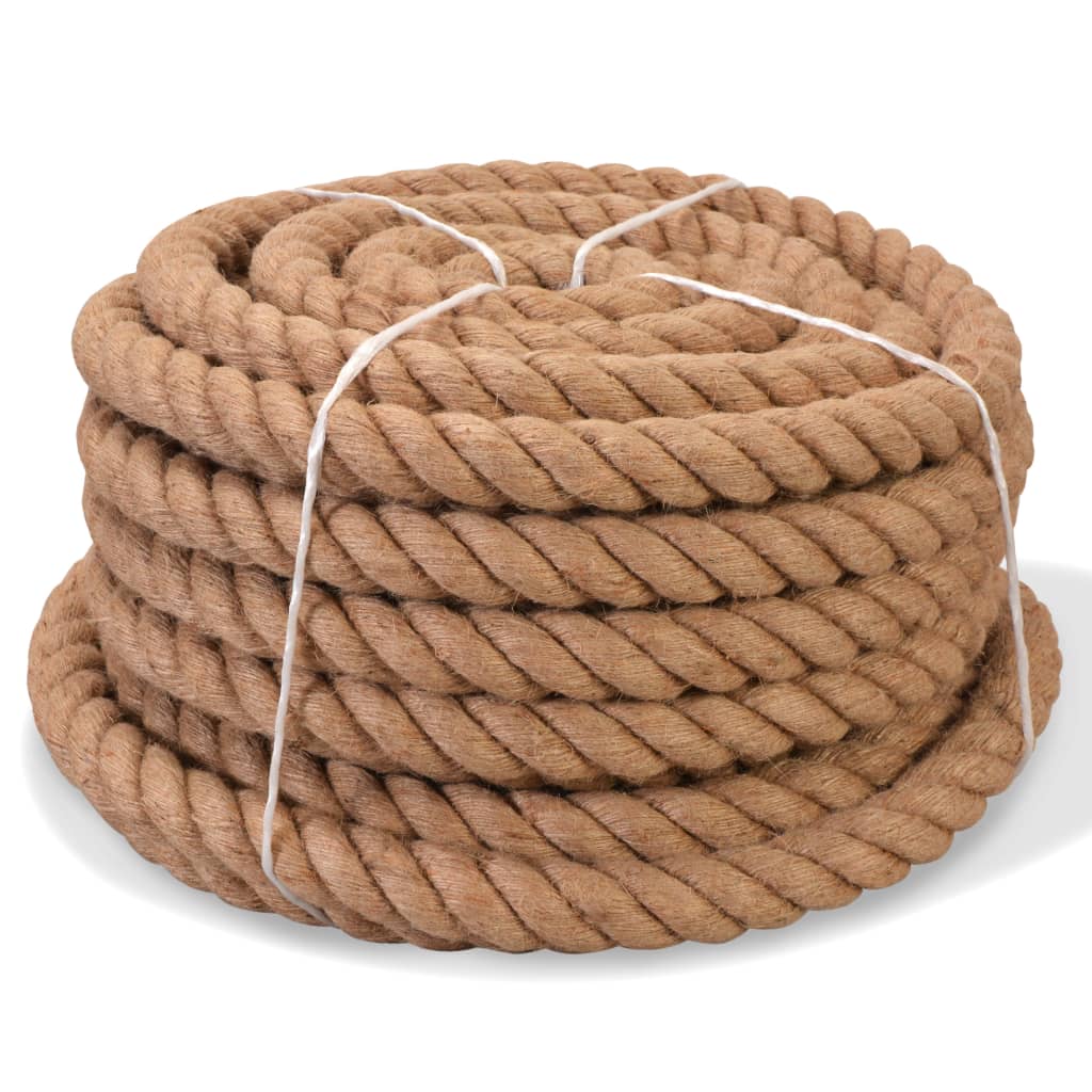 VidaXL Touw 100% jute 30 mm 30 m