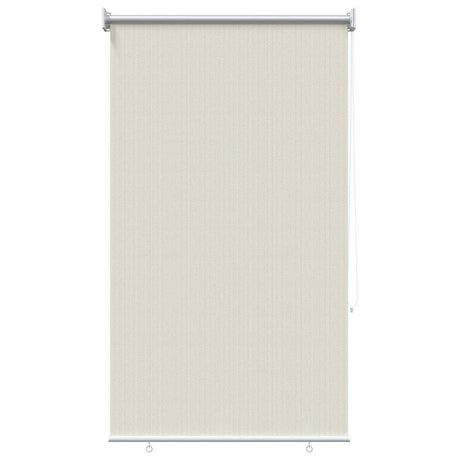 Vidaxl rolgordijn voor buiten 105(b)x140(h) cm crèmekleurig