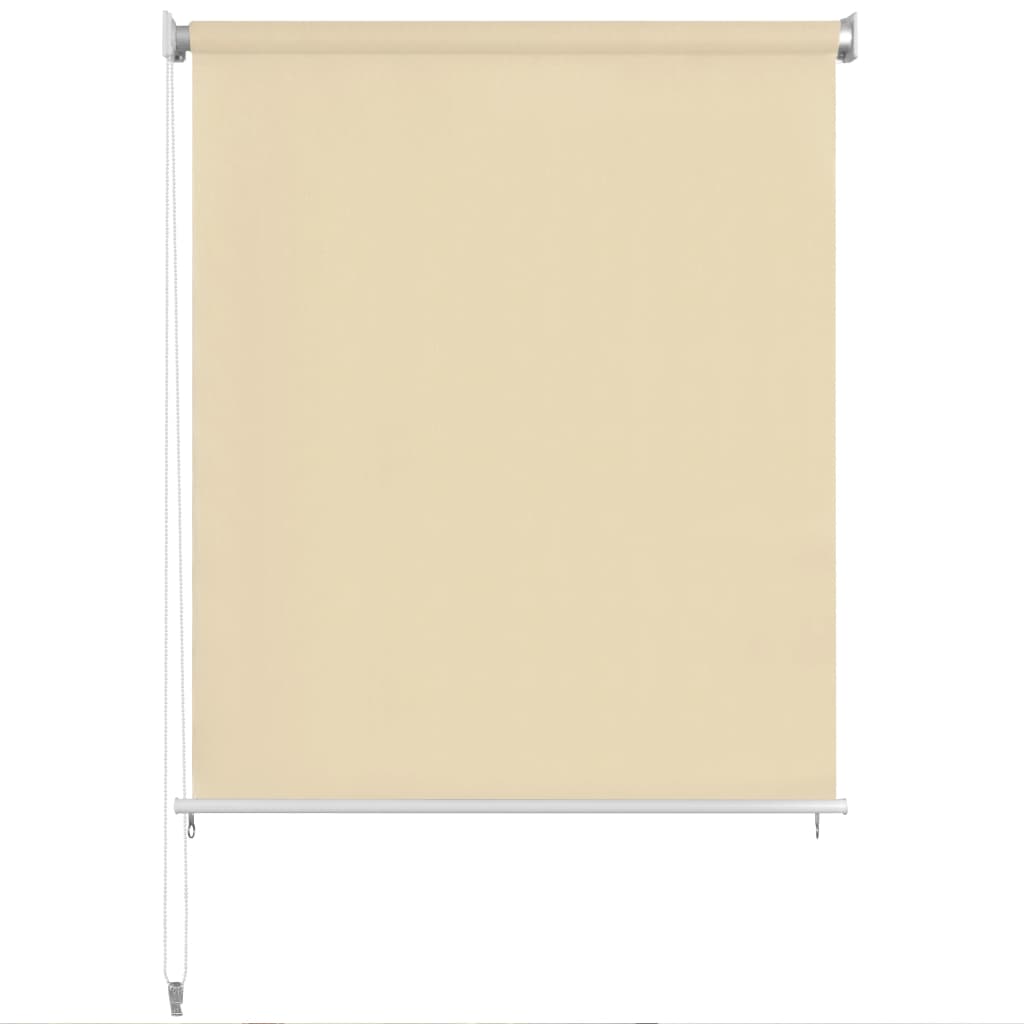 VidaXL Rolgordijn voor buiten 300x230 cm crème