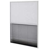 Vidaxl raamhor plissé met verduistering 80x120 cm aluminium