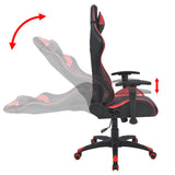 Vidaxl bureau- gamestoel verstelbaar kunstleer rood