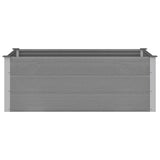Vidaxl plantenbak verhoogd 150x100x54 cm hkc grijs