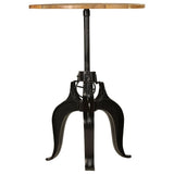 Vidaxl bartafel 75x(76-110) cm massief mangohout
